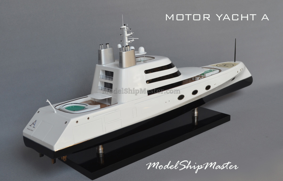 A Motor yacht