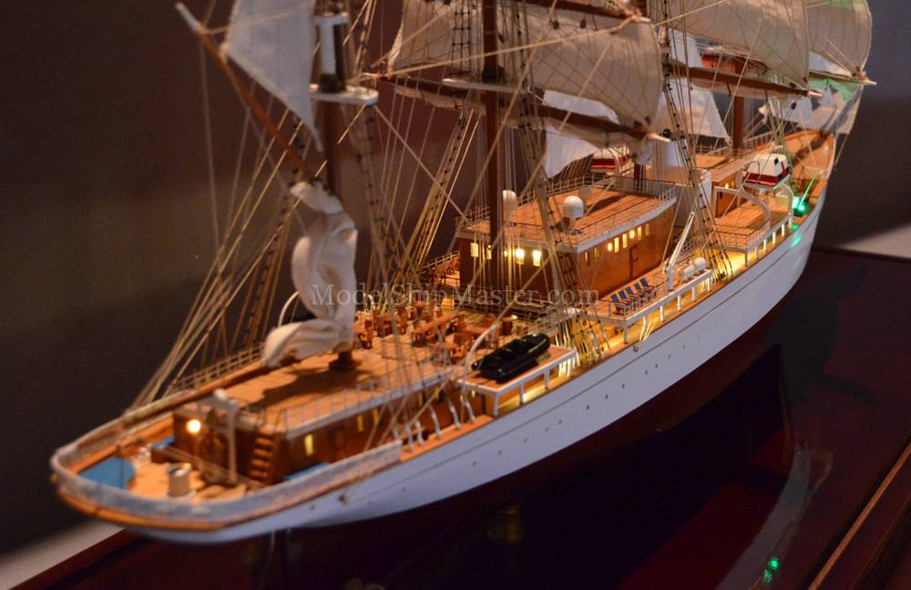 SEA CLOUD ship model