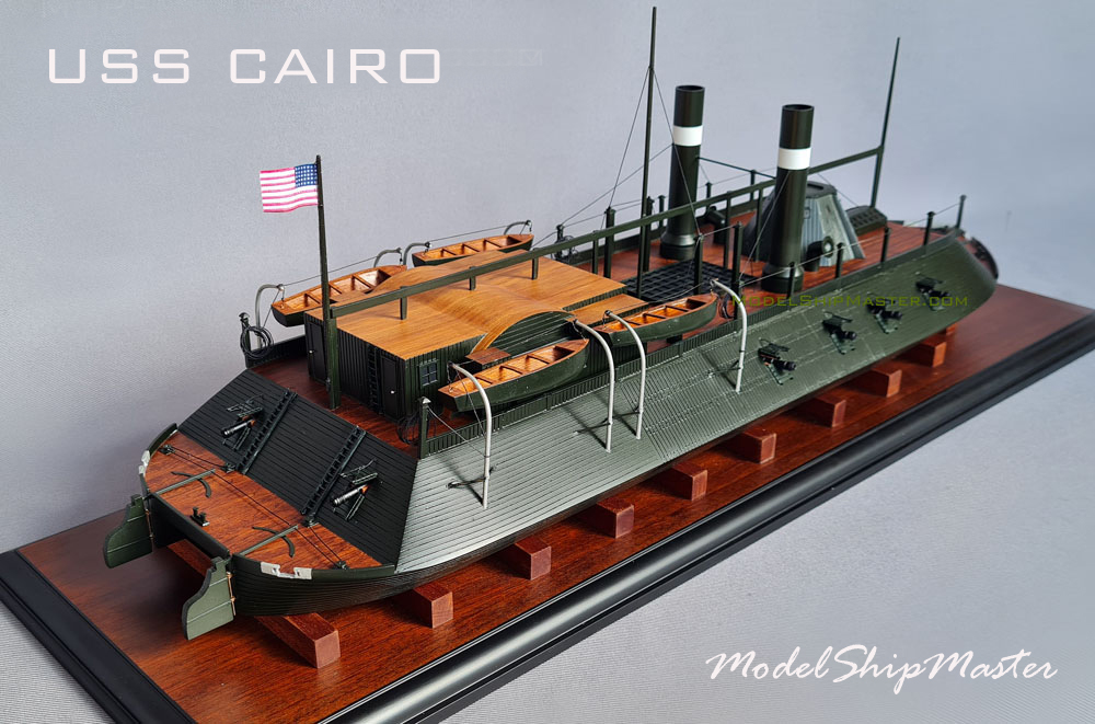 USS Cairo model