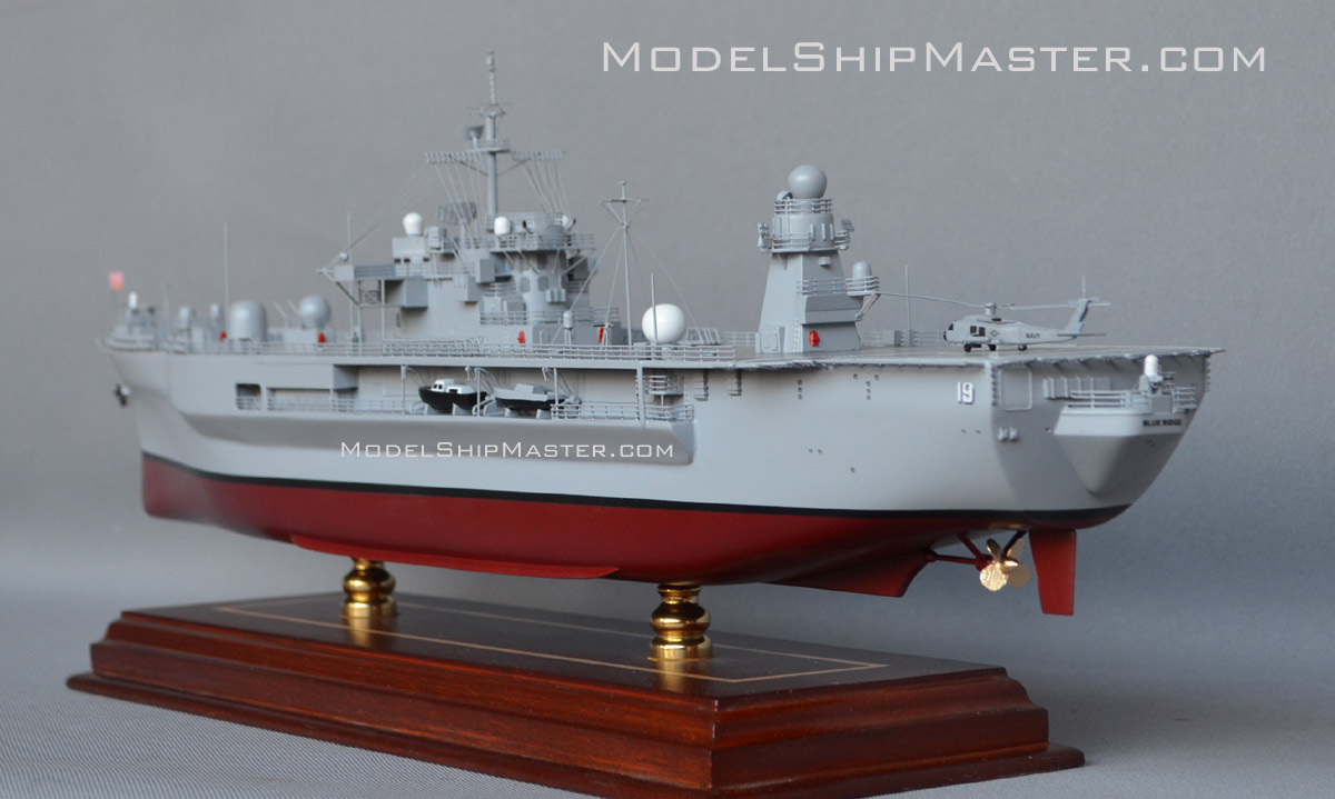 USS Blue Ridge model