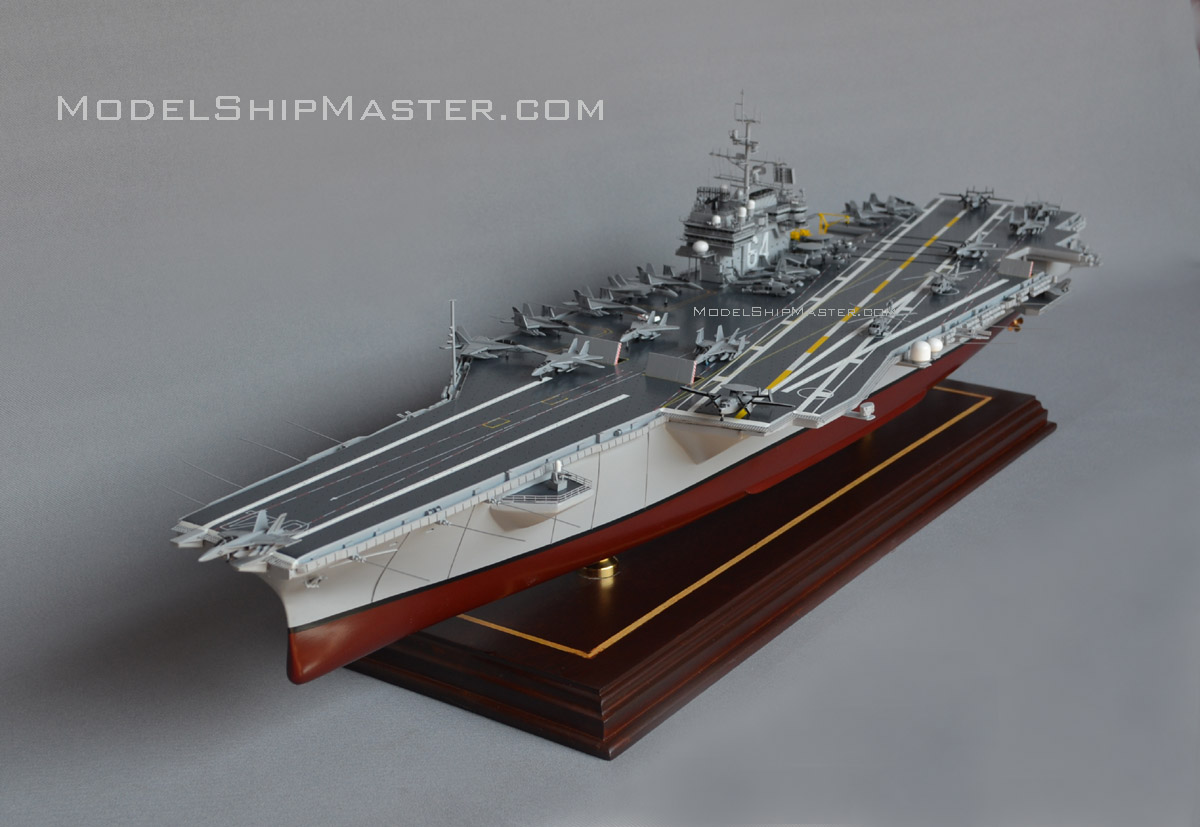 uss constellation aircraft carrier model