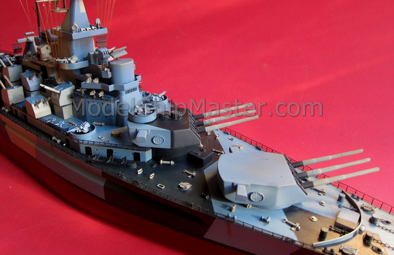 USS Indiana model