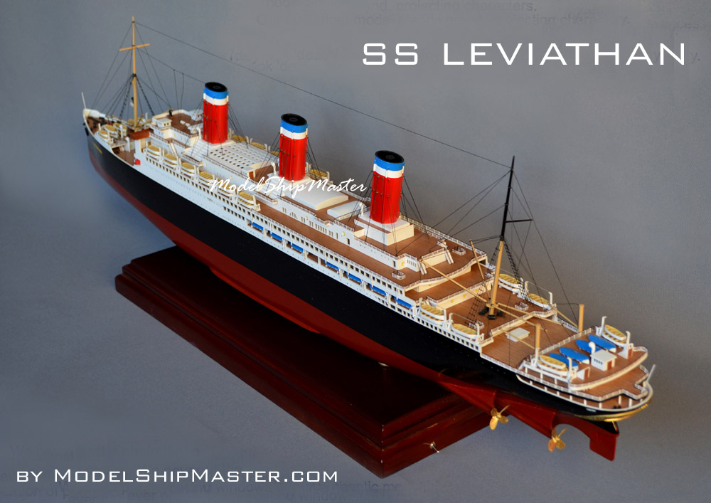 SS Leviathan model