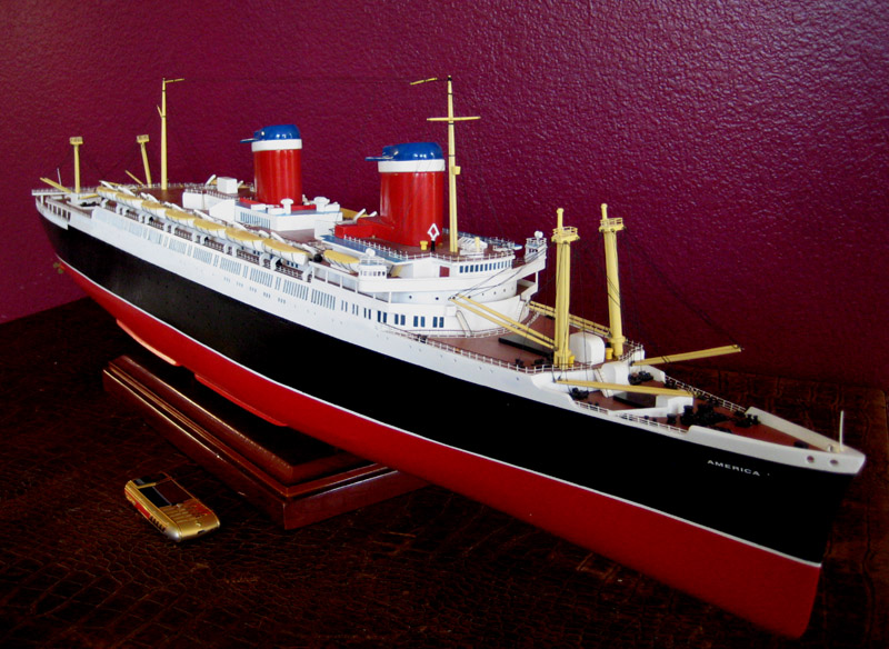 SS AMERICA model