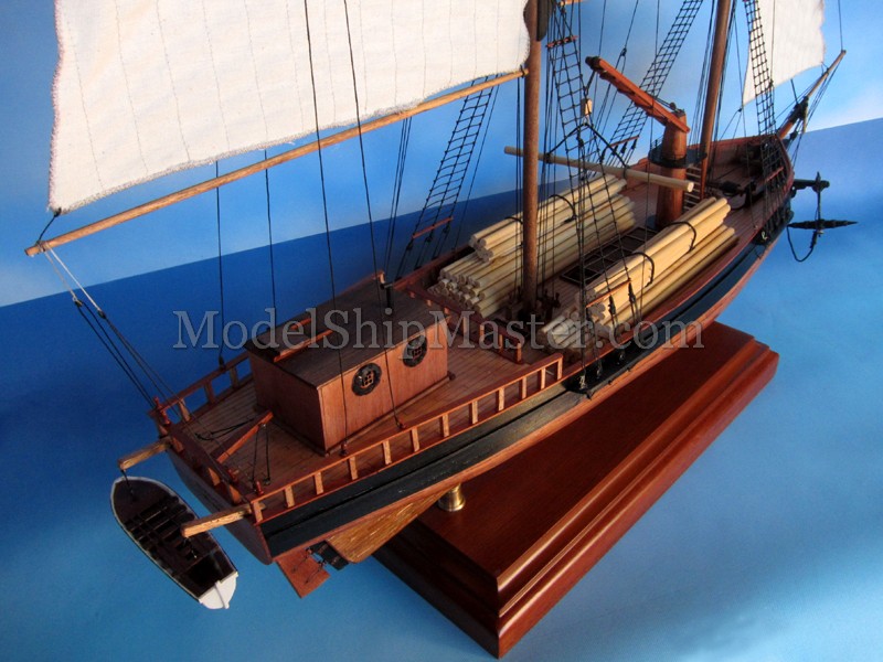 Doghole schooner model