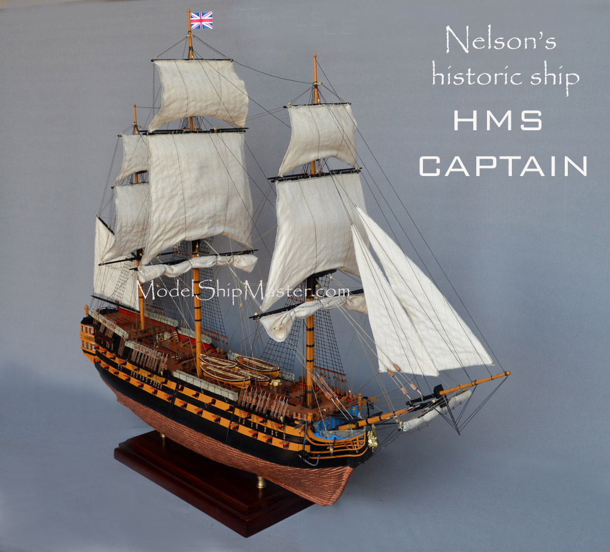 HMS Captain model