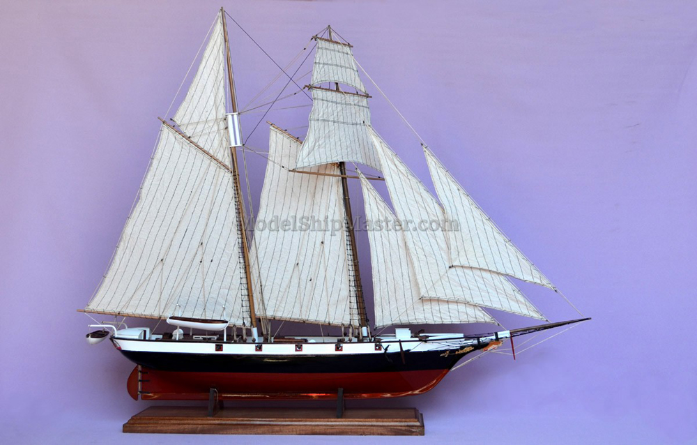 Californian schooner model