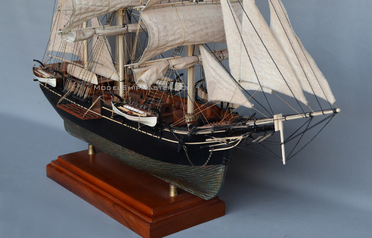 Charles Morgan ship model