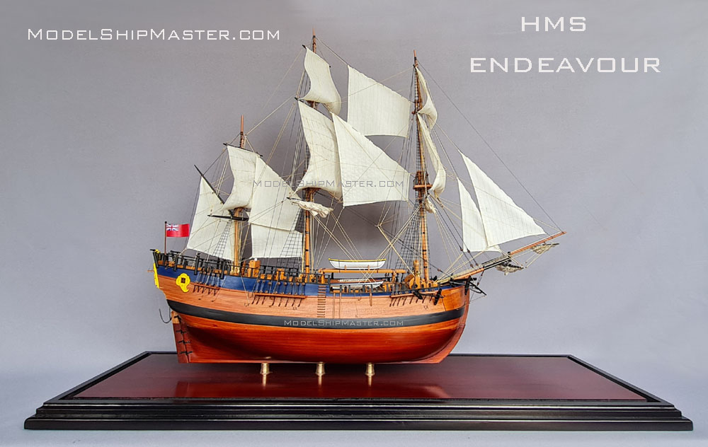 HMS Endeavour model