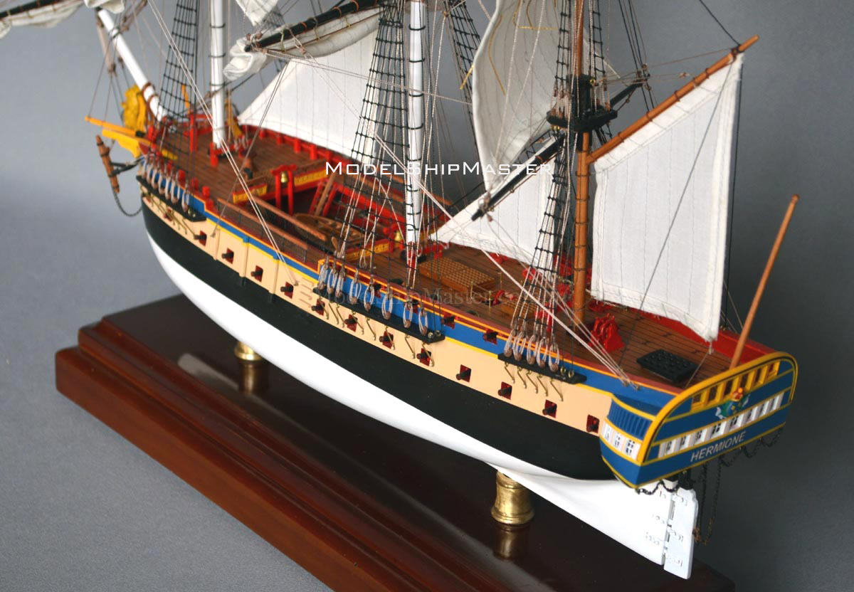 Hermione model ship