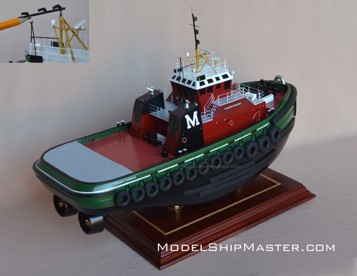 Tractor tugboat model